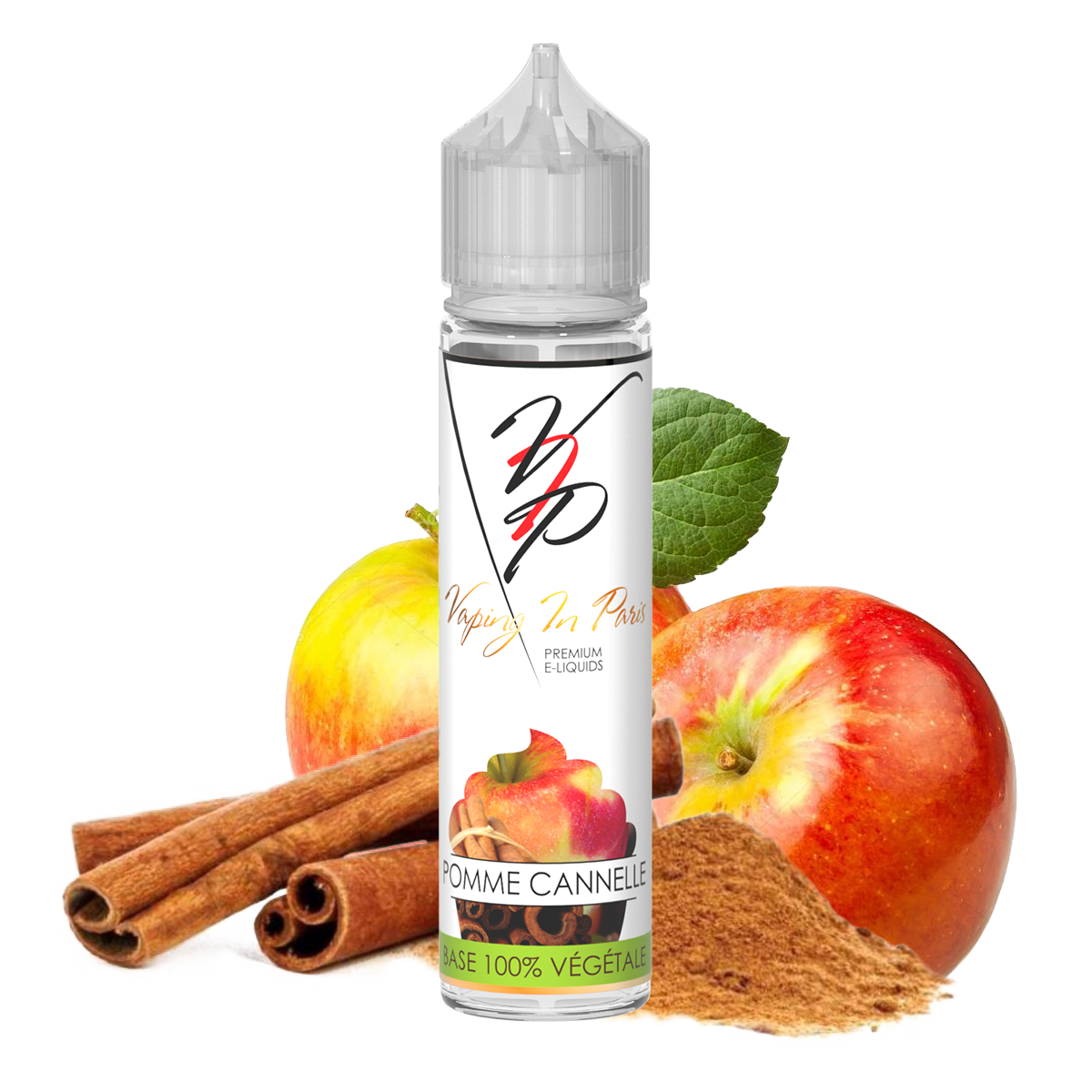 Vaping In Paris Pomme Cannelle shake and vape e-liquid