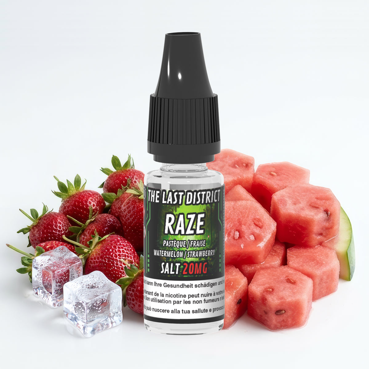 The Last District Raze 10ml nicotine salt e-liquid