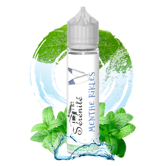 Sérénité Menthe Rikles shake and vape e-liquid