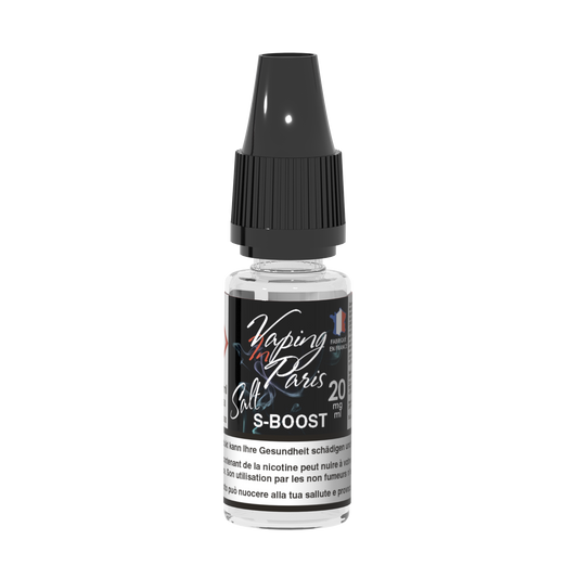 Booster Sel de Nicotine 20mg/ml 10ml – Vaping in Paris Nic Shot Premium
