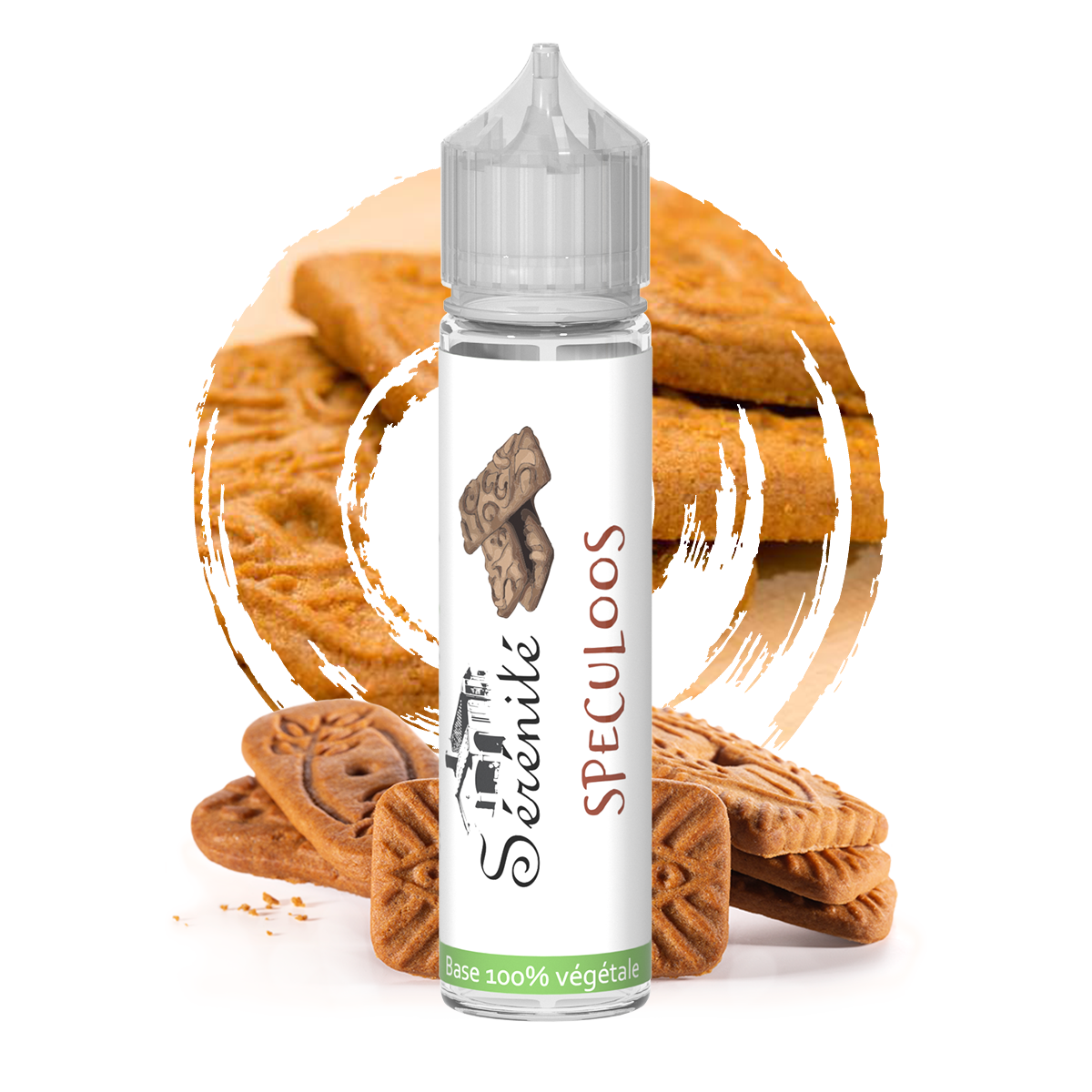 Sérénité Speculoos shake and vape e-liquid