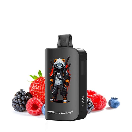 Tesla Bar by Teslacigs – Mixed Berry 10,000 Puff USB‑C Rechargeable Vape
