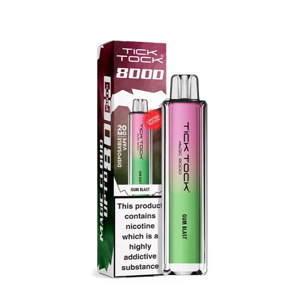 Gum Blast Starter Kit Magic 8k 2% - Tick Tock