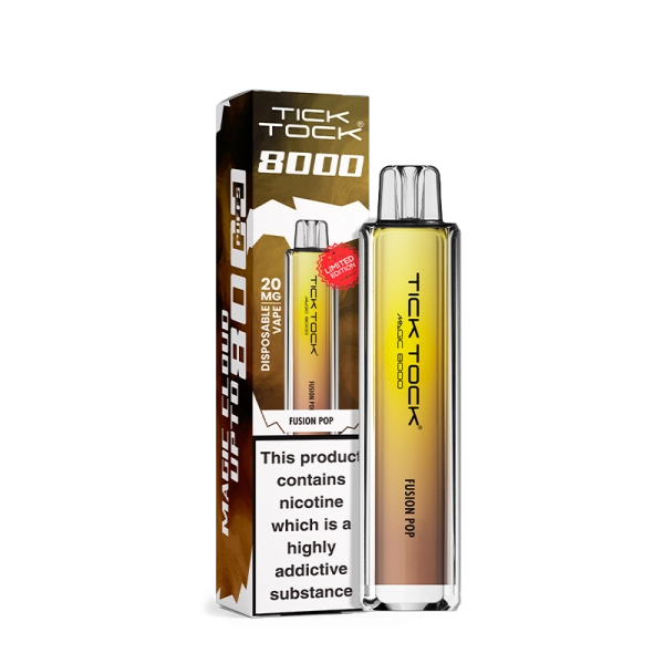 Fusion Pop Starter Kit Magic 8k 2% - Tick Tock