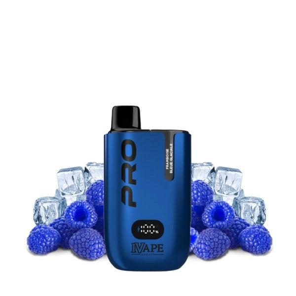 IVG PRO Blue Raspberry Ice Starter Kit – 40,000 Puffs with 2×10ml Prefilled Pods