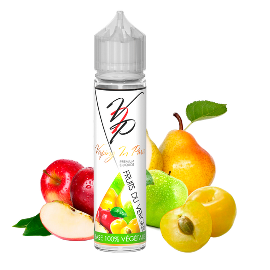Vaping In Paris Fruits Du Verger shake and vape e-liquid
