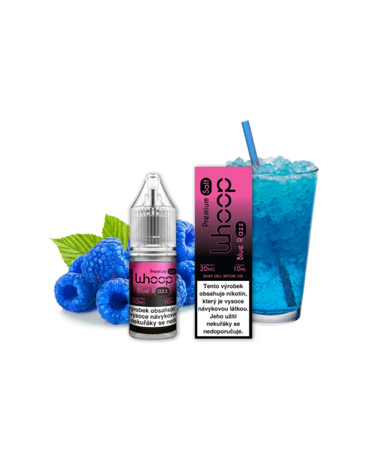 Whoop Blue Razz 20mg Nicotine Salt E‑Liquid – 10ml